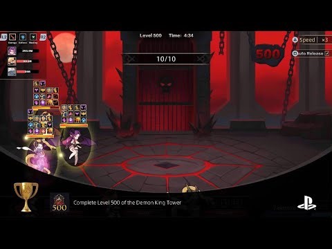 Idle Devils Complete Level 500 of the Demon King Tower (GOLD)
