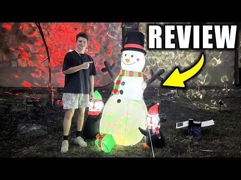 Best Christmas Inflatable Under $50 (OurWarm Review)