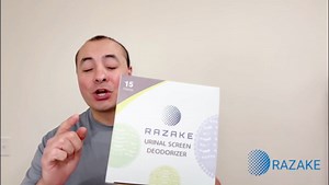 Urinal Screen Deodorizer, 36 Pack (Lemon, Ocean Mist, Apple Scents) - Green, Sheet, Janitorial Deodorizers