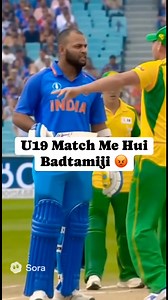 1.9M views · 4.5K reactions | India Australia U19 Match Australia Player Ki Badtamiji  #cricket @highlight Disclaimer: This video is created using AI (Sora AI 2) purely for fun and entertainment. The visuals, voices, and scenes are AI-generated and not real. No person or event shown here should be considered factual. All credit to Sora AI 2 for generation tools. | Channi Jawa | Facebook