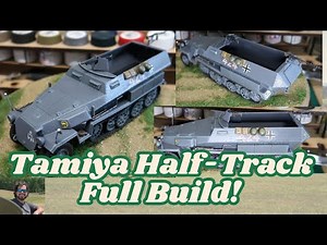 Tamiya Hanomag Half-Track Build | Affordable WWII Classic Under $20! #tamiya #scalemodel #ww2