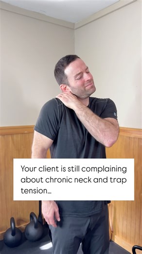 Taylor & Alisha Kruse | Movement and Neurology 🧠 on Instagram: "Ever noticed how many clients complain of upper trap and neck tension?! 🫣 When the common approaches fail it’s time to further your thinking. Accessory nerve mobilizations can be light out powerful! Accessory nerve is a cranial nerve! That means it’s important! Tensioning Sequence 1. Shoulder depression + retraction 2. Cervical anterior glide + lateral tilt away 3. Full cervical flexion ‼️keep any stretch sensation gentle. 3/10 in