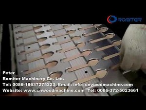 Disposable Wooden Spoon Making Machine
