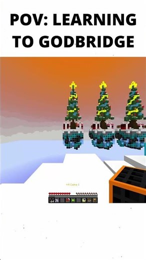 POV: Learning To Godbridge #minecraft #godbridge #edit #montagem