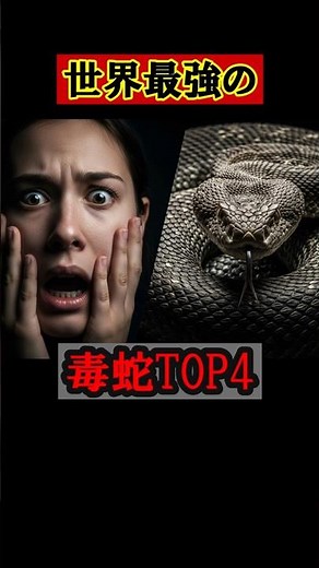 全部“世界一”が違う…最強の毒蛇TOP4｜猛毒・最速・危険度で徹底比較【閲覧注意】