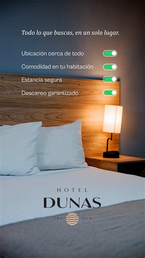 Comodidad, buena ubicación y atención cercana. Así se vive la experiencia en Hotel Dunas 📞 656 148 7349 | Hotel Dunas