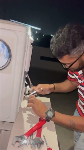 bharat refrigerator ac instol#viral #trending