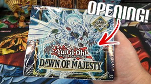 New Yu-Gi-Oh! Dawn of Majesty Booster Box Opening
