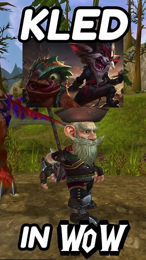 Play Kled in World of Warcraft with this WoW Mod #worldofwarcraft #leagueoflegends #kledmain #kled