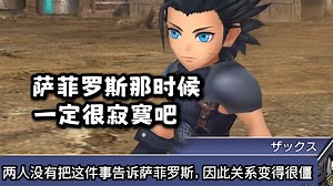 众角色对萨菲罗斯的想法【dffoo】