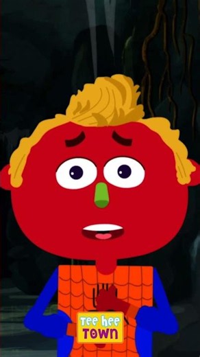 Haunted Tunnel ALERT! Creepy Mummy Scares Len #shorts #halloween #teeheetown