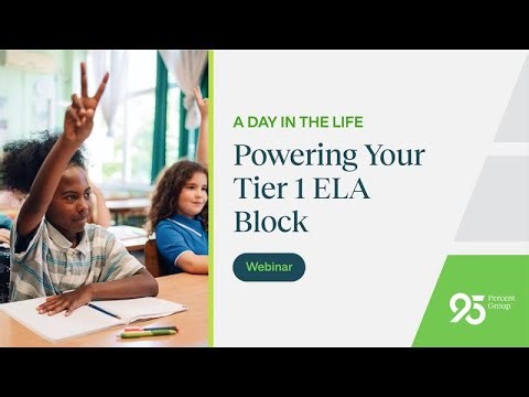 Powering your Tier 1 ELA block | 95 Percent Group