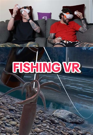 Exploring the Myth of the Flying Squid in VR Fishing