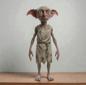 Dobby 3D Model : Dobby STL File , Harry Potter 3D Model , Harry Potter STL File , High Quality 3D Model , Dobby 3D Print File - Etsy