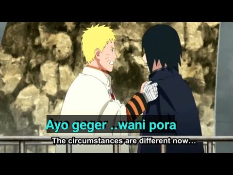 boruto 222 sub full sasuke dijewer naruto