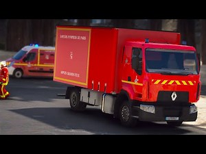[GTA 5] A NEW ESCORT TRUCK | PARIS FIREFIGHTERS #30