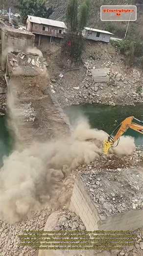 Spectacular Moments of Bridge Demolition
