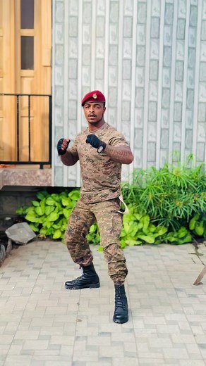 Ethiopian Commando: TikTok Military Showcases.