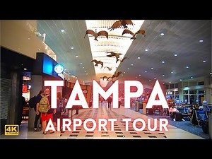 Tampa Airport Tour International 4k TPA