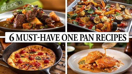 Delightful one pan meals for dinner