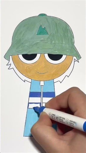 Reverse PlayClukr from Sprunki#silver #glitter #art #cluckr #color