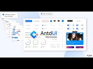 AntdUI - Winform interface library based on the Ant Design