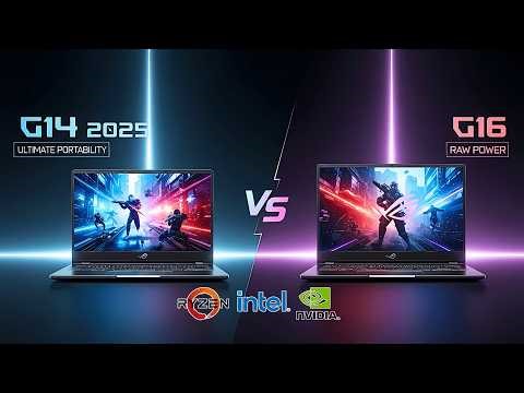 Zephyrus G14 2025 vs Zephyrus G16 2025 | Best Asus Gaming Laptop For Workload and Gaming Under $2000