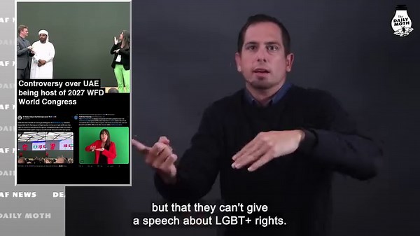 31K views · 1.1K reactions | Deaf News Briefs: Controversy over UAE being host of 2027 WFD World Congress; Millicent Simmonds on Broadway in “Grey House” Transcript: www.dailymoth.com/blog/deaf-news-briefs-wfds-uae-controversy-millicent-simmonds-on-broadway | The Daily Moth | Facebook