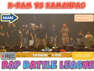 101K views · 847 reactions | NEW BATTLE K-RAM VS KAMANDAG  #followerseveryone #rapmusic #rapbattles #satisfying #StarsEverywhere #followforfollowback #rap #pinas #highlights #subscribe #bonus | RAP battle league v2 | Facebook