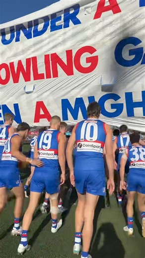 Sunday footy, fire up Dogs 🔥 | Western Bulldogs