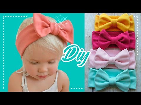 Como hacer DIADEMAS , TIARAS , VINCHAS, CINTILLOS , TURBANTE con lazo en minutos paso a paso