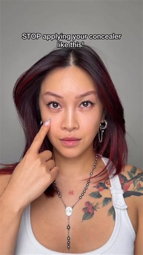 Judy Lim on Instagram: "If you can never figure out how to get your concealer to stop creasing, or you find that it makes glue under eyes look WORSE. you might be applying it wrong! @charlottetilbury @catrice.us"