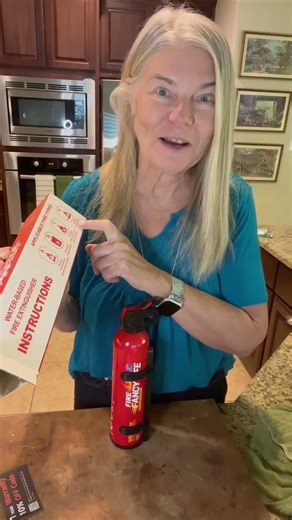 Portable Fire Extinguisher for Home | Small Kitchen Safety Essential