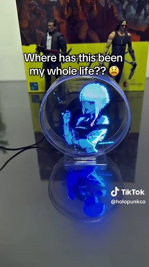 Cyberpunk 2077: Hologram Desk Setup After 3 Years