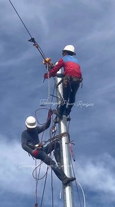 Strain Clamp. #linemanslife #warriorsoflight #Lineman #maintenance #fblifestyle #reelsvideoシ #fbreels #fbreelsvideo | Talacogon Power Rangerś