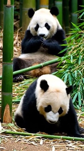 Baby Panda's Daily Cuddle! #panda #cute #cutepanda
