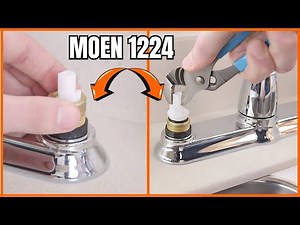 How to Remove and Install the Moen 1224 Cartridge!