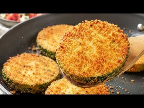 Crispy Fried Zucchini Recipe – Easy Breaded Zucchini Slices