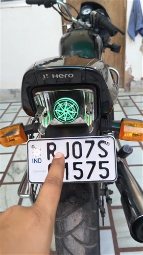 rotating tail light blub full video 👆🏻👆🏻👆🏻👆🏻!! splendor modified !! modified splendor !!