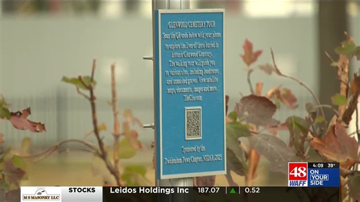 New QR code marker offers self-guided tour through Huntsville’s historic Glenwood Cemetery