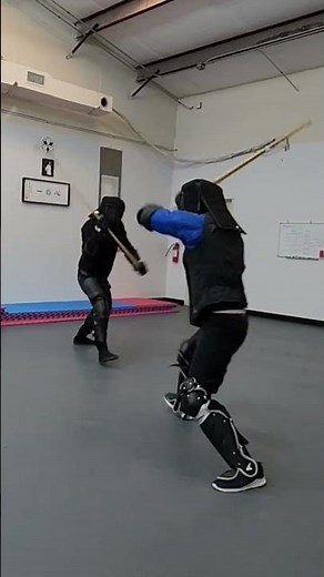 Sword vs naginata #ninjutsu #kenjutsu #naginata #sparring #martialarts