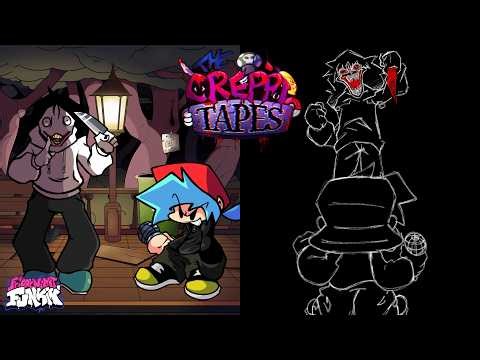 FNF: Vs Jeff The Killer // The Creepy Tapes [Demo] █ Friday Night Funkin' █