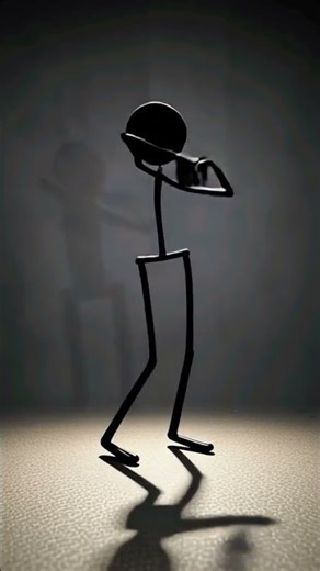 The stick figure is dancing #stickman#dance#viral