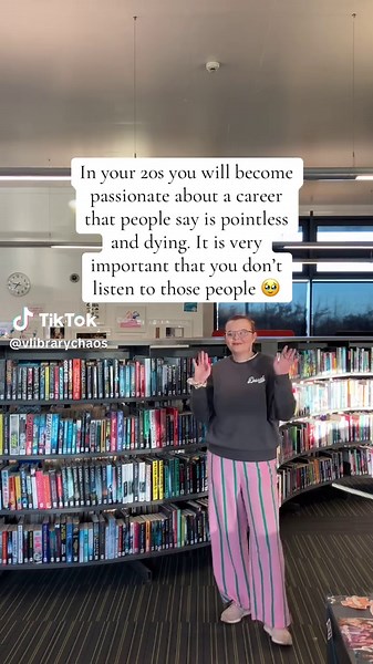 Libraries are thriving 🥹🥰 #librarian #librarytok #librarywork #library #libraryscience