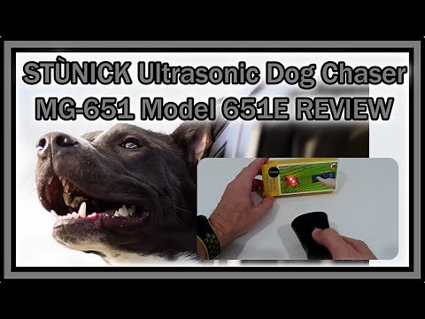 STÙNICK Handheld Anti Barking Device Super Ultrasonic Dog Chaser MG-651 Model 651E FULL REVIEW