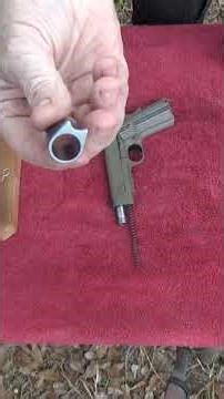 How to measure 1911 bushing "slack"? #edc