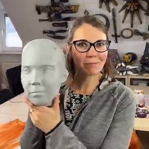 900K views · 8K reactions | Using an iPhone to print out my own head!...