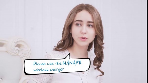 NANAMI Upgraded Fast Wireless Charger, Qi-Certified Wireless Charging Stand Compatible with Samsung Galaxy S25/S24/S23/S22/S21/S20 & Qi Phone Charger for iPhone 17/17 Air/16/16 Plus/16 Pro/15/14/13