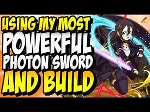 My Most POWERFUL PHOTON SWORD and BUILD | Sword Art Online Fatal Bullet Gameplay #SwordArtOnline