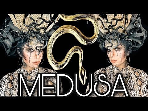 MEDUSA HEADPIECE AND MAKEUP TUTORIAL | Cosplay Medusa | AMANDA LEE